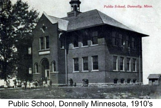 Donnelly school in 1910